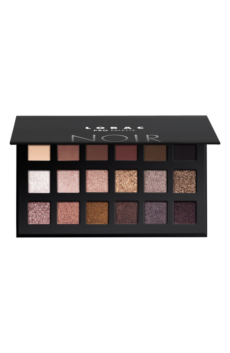 LORAC Noir PRO Eyeshadow Palette, Main, color, 