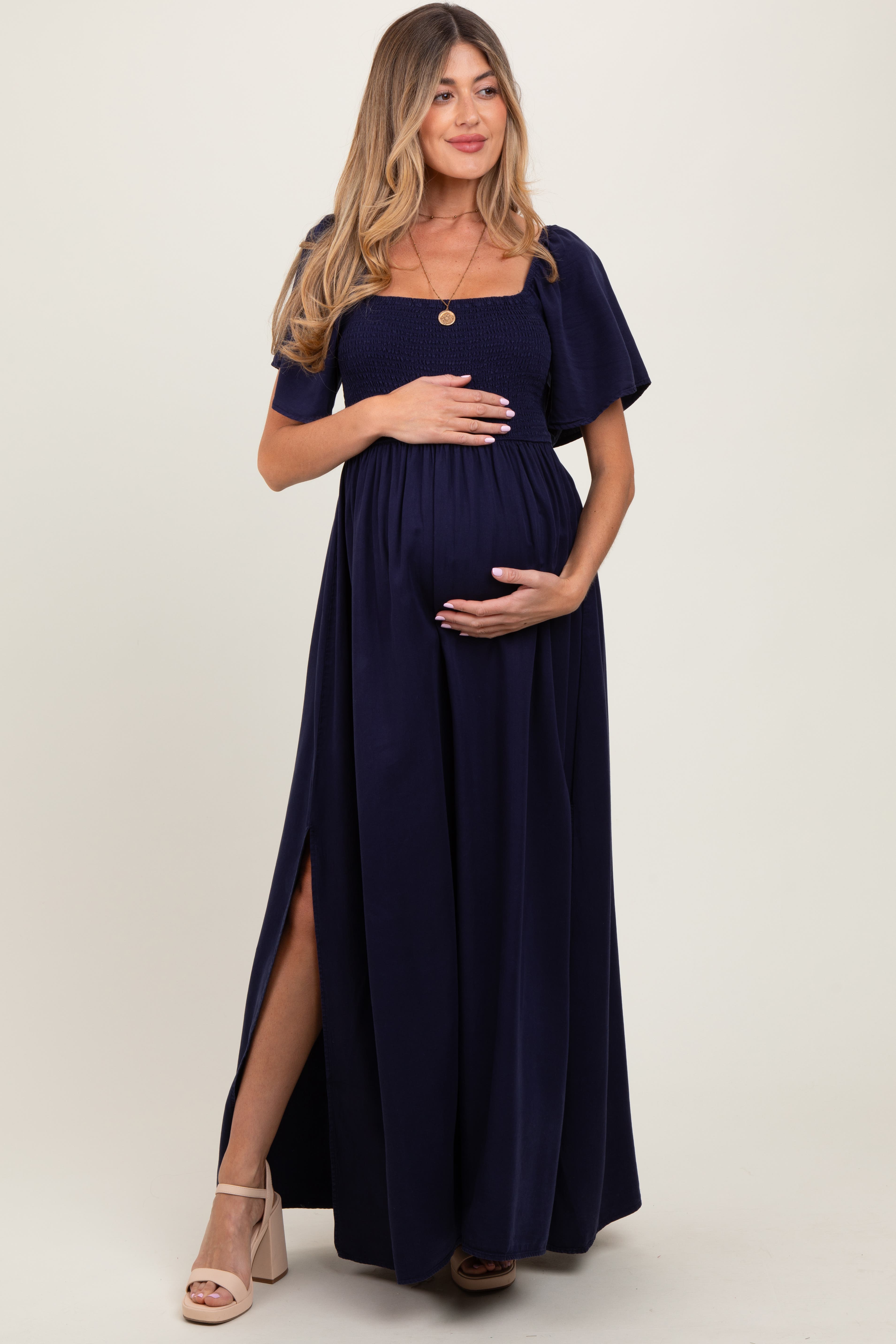 Smocked Maxi Dress