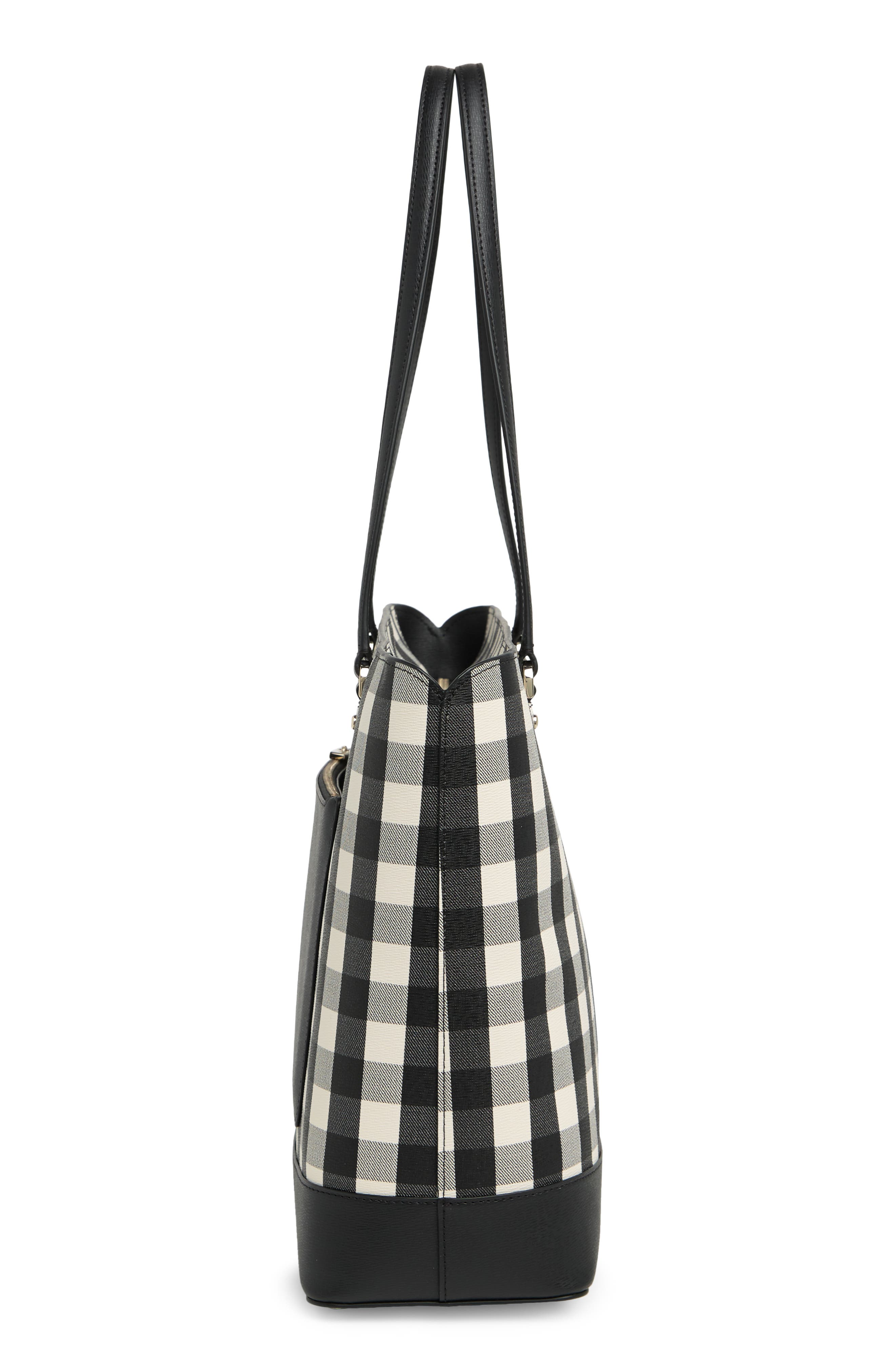 Kate Spade New York gingham perfect tote, Alternate, color, 