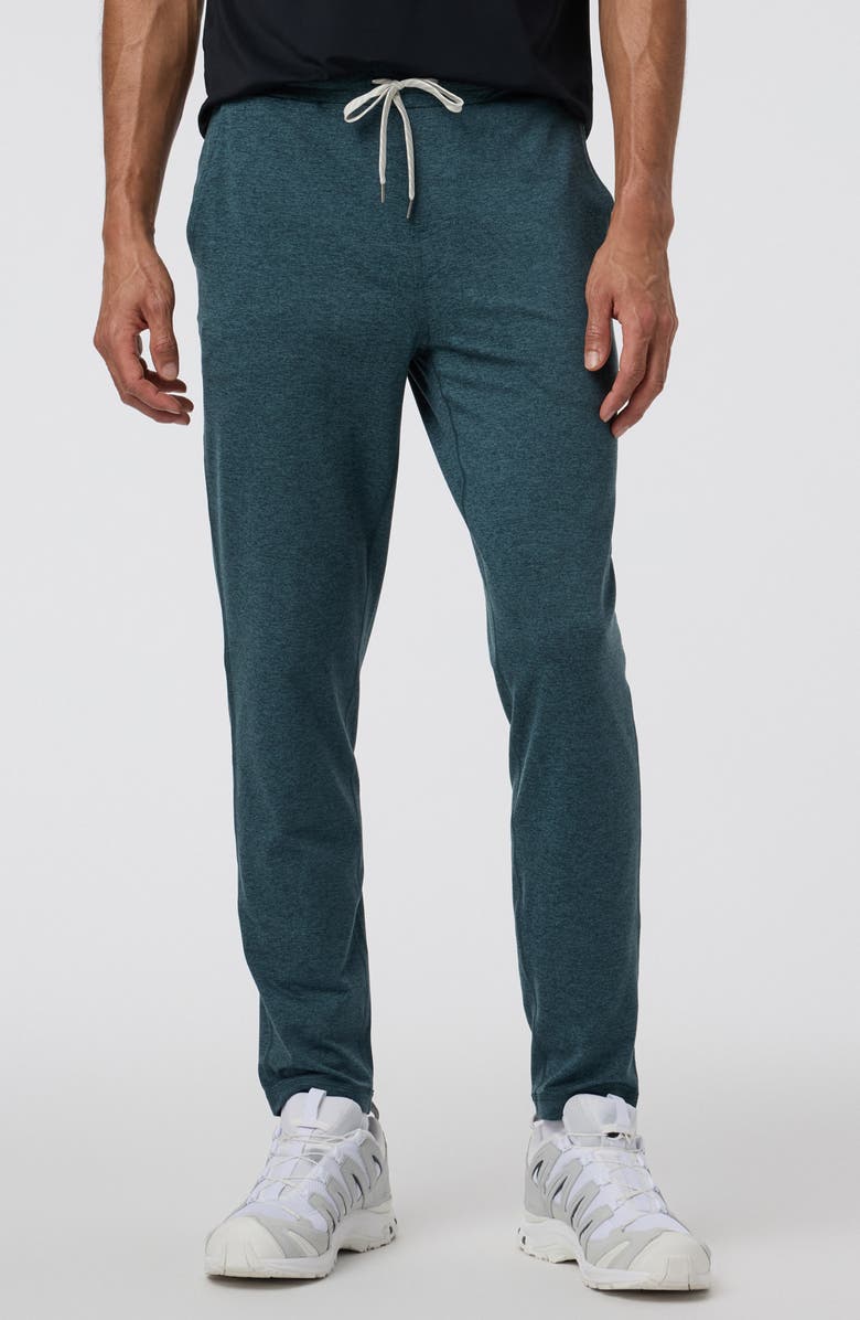 Vuori Ponto Performance Pants, Main, color, Deep Sea Heather