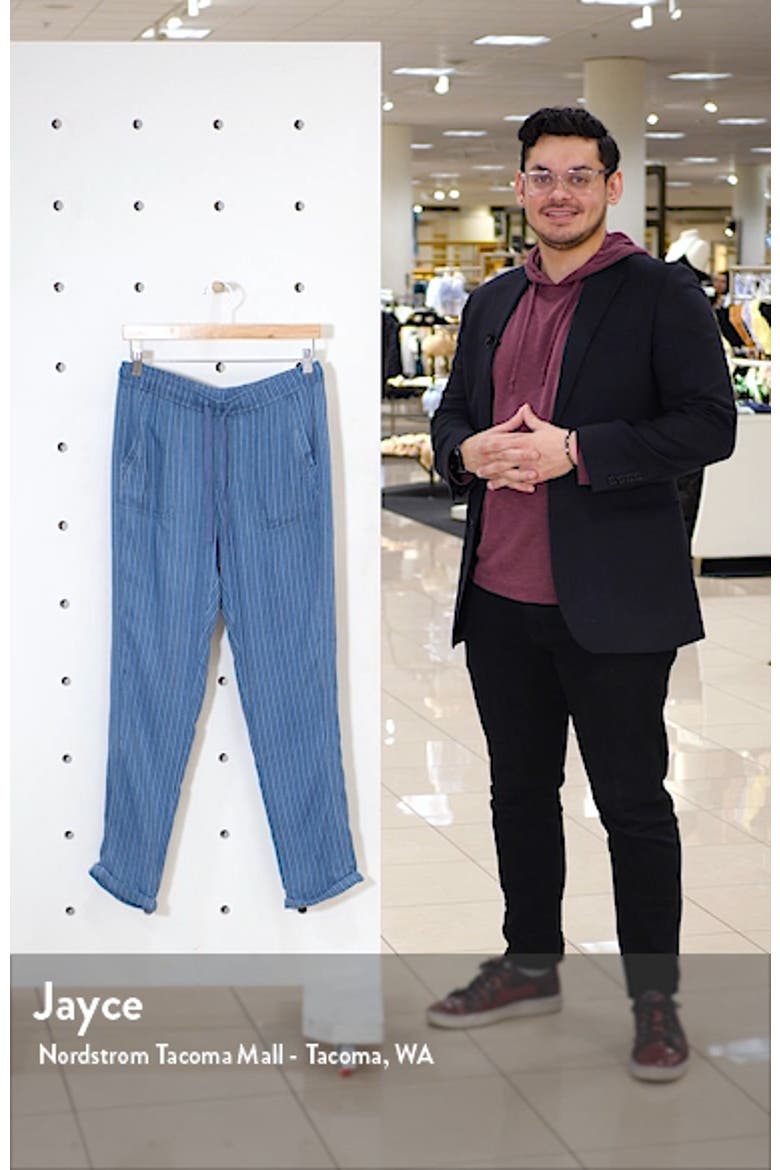 Drawcord Twill Pants video