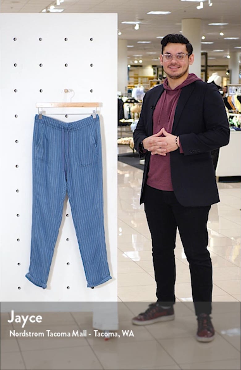 Drawcord Twill Pants, sales video thumbnail