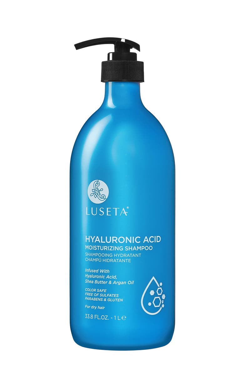 LUSETA Hyaluronic Acid Moisturizing Shampoo, Main, color, 33.8 Oz.