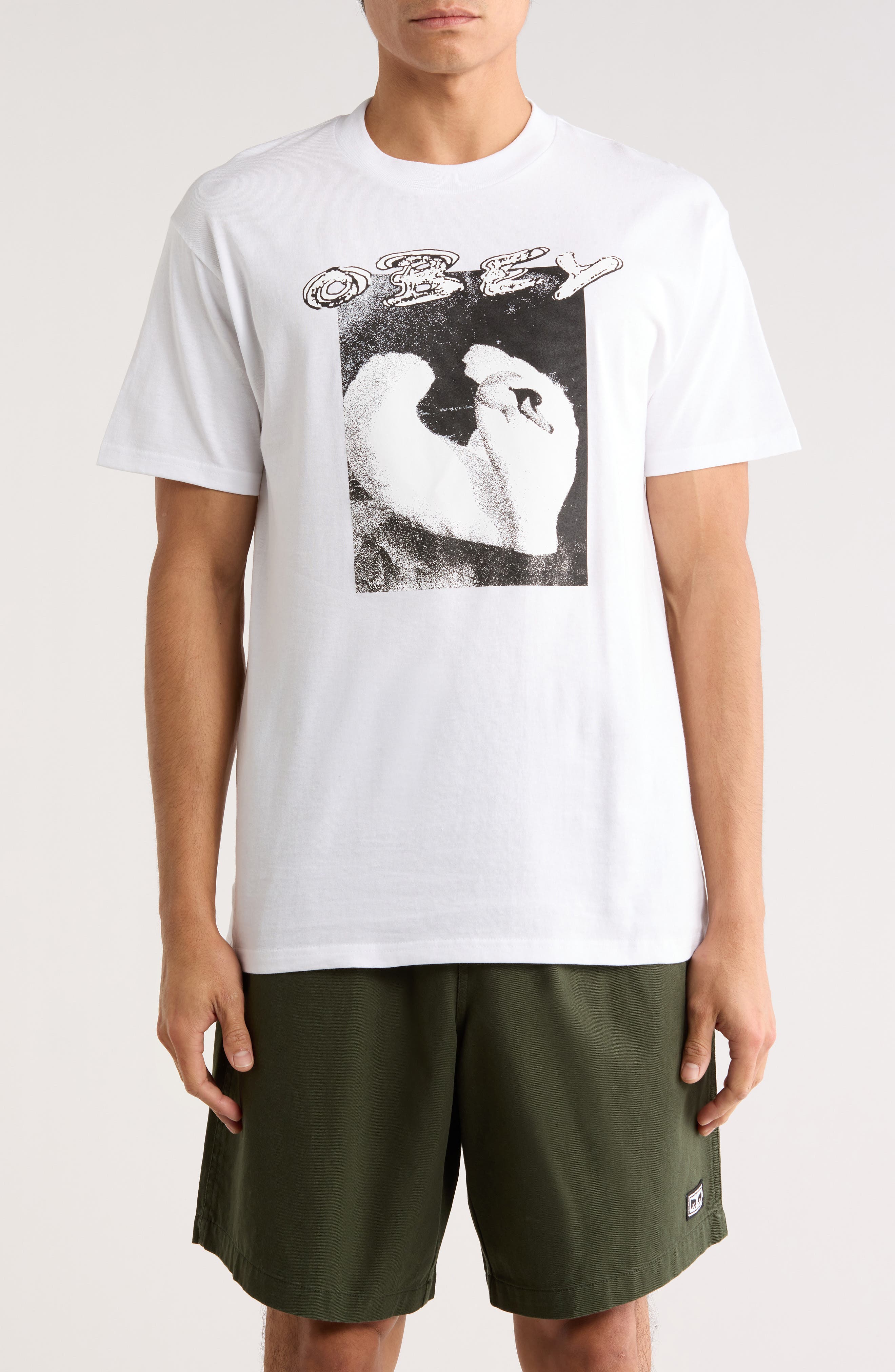 Obey Swan Graphic T-Shirt
