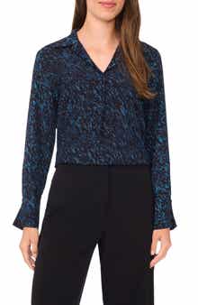 Halogen® Collared Top