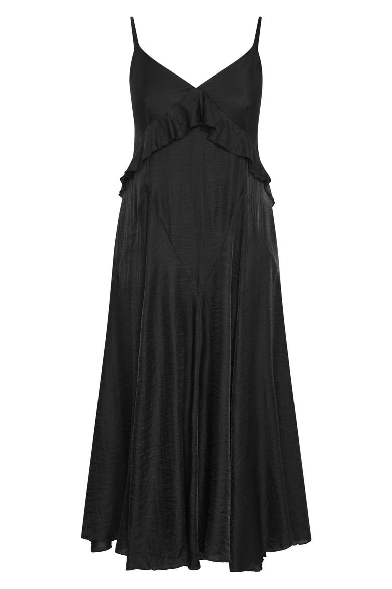 Clara Maxi Dress, Alternate, color, BLACK