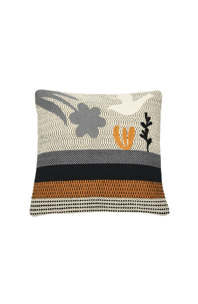 Storied Home Cotton Pillow, Cover Only, Main, color, White