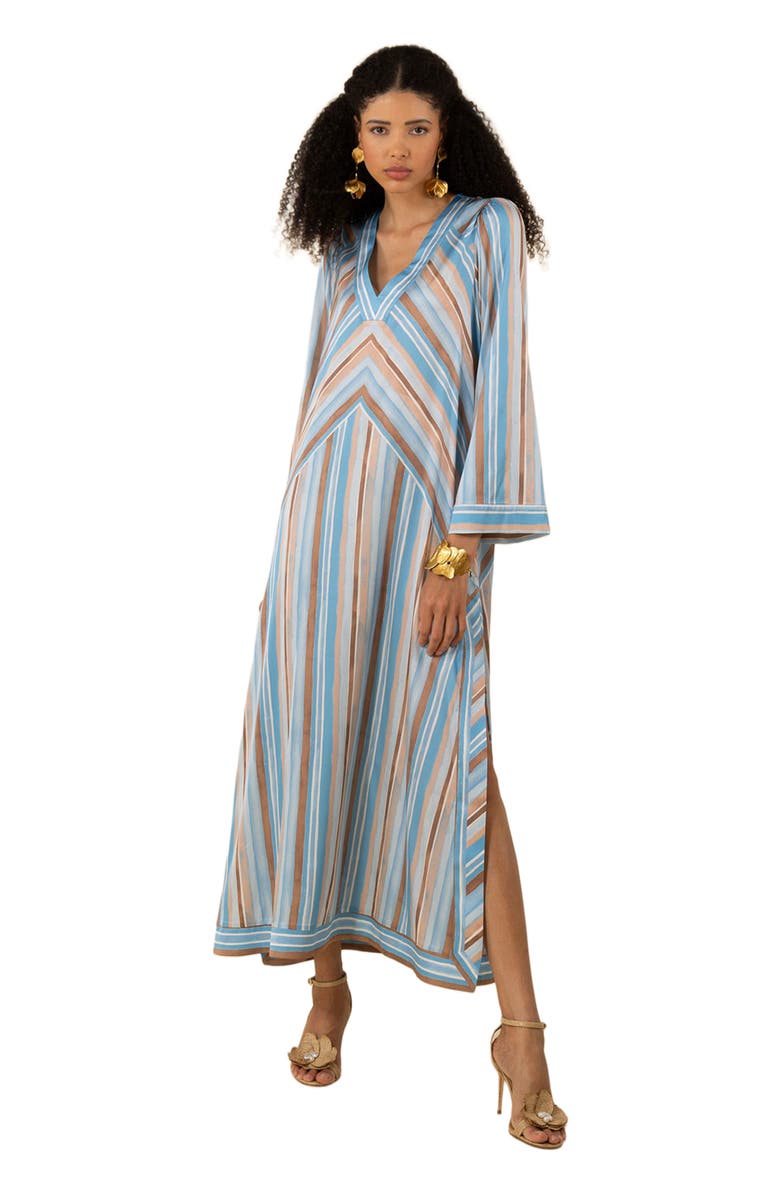 Hale Bob Hayley Charmeuse Dress, Main, color, 