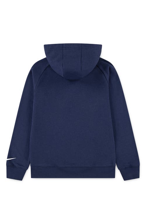 3 Brand Kids' X Russell Brand 3ssentials Tech Hoodie In Blue