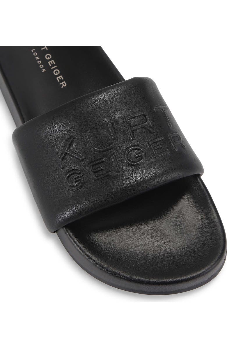Kurt Geiger London Stacked Slide Sandal, Alternate, color, Black
