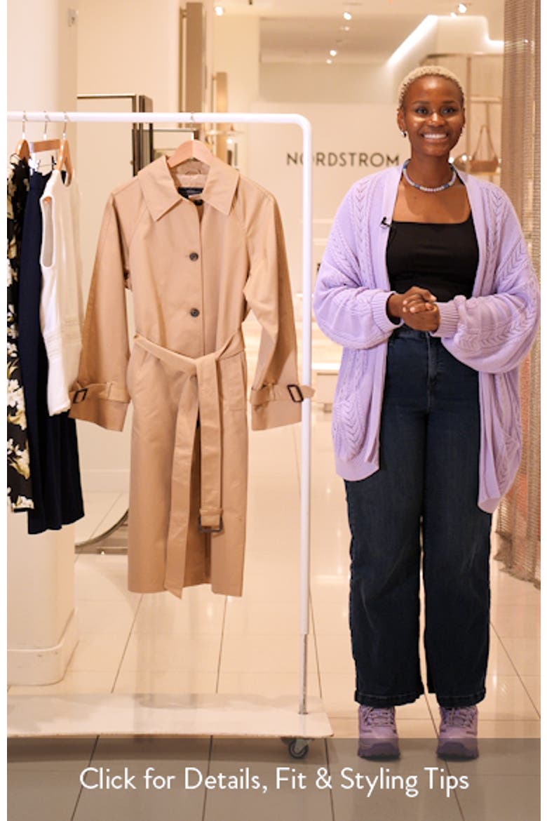 Single Breasted Trench Coat video