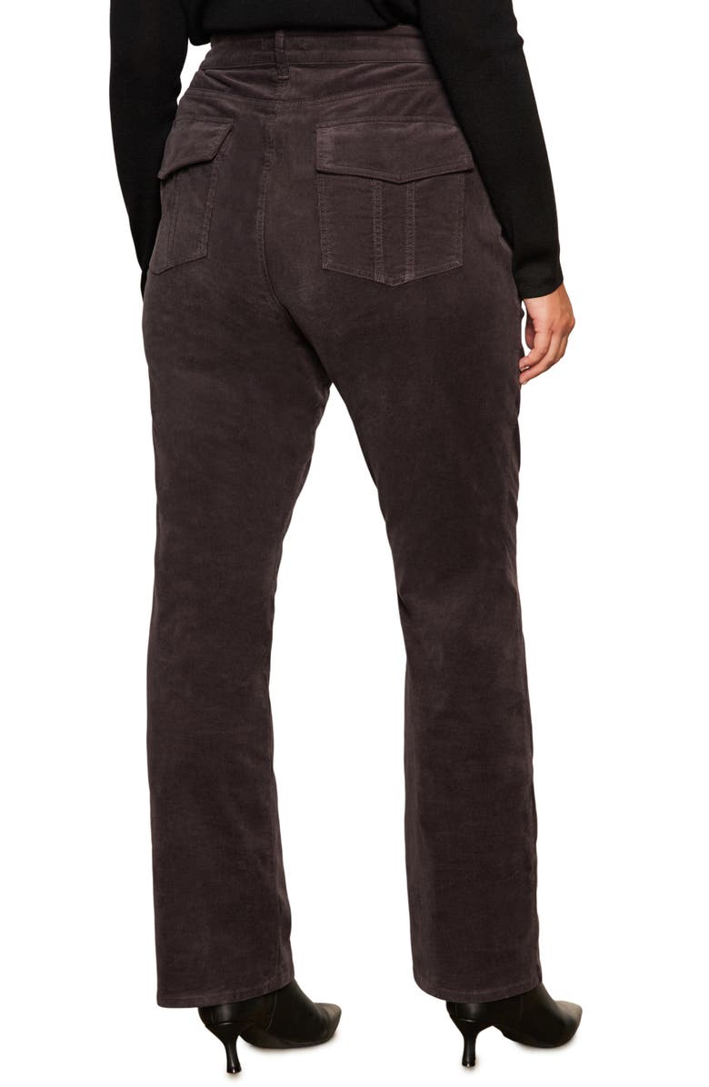 Sanctuary Hayden Bootcut Utility Corduroy Pants, Alternate, color, Semi Sweet