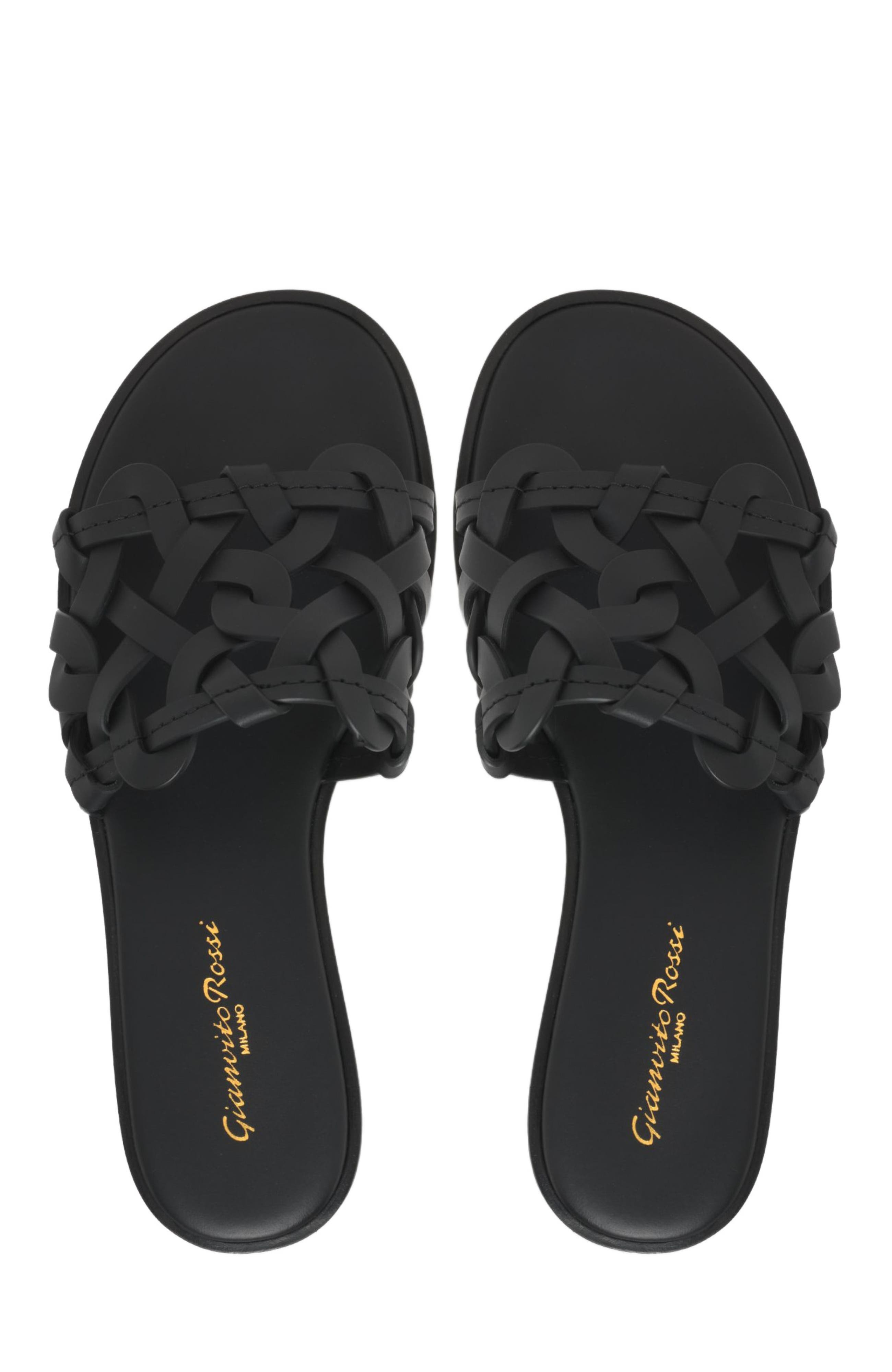 Amalfi Sandals, Alternate, color, BLACK