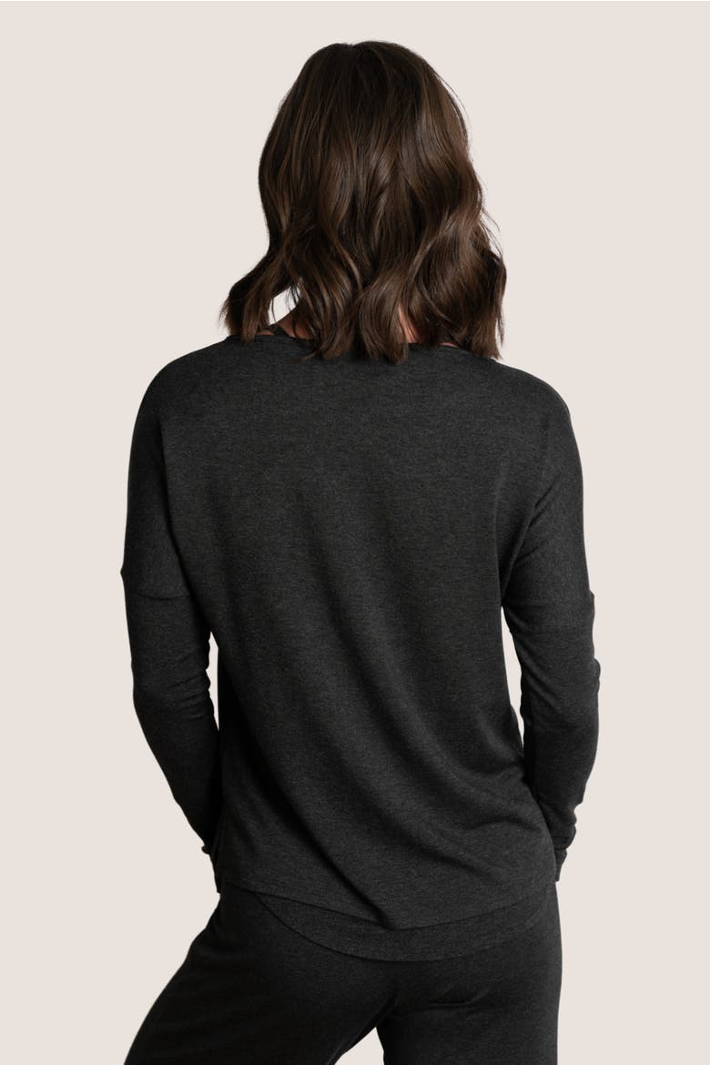Essential Pullover - Lightweight Layer, Alternate, color, Charcoal