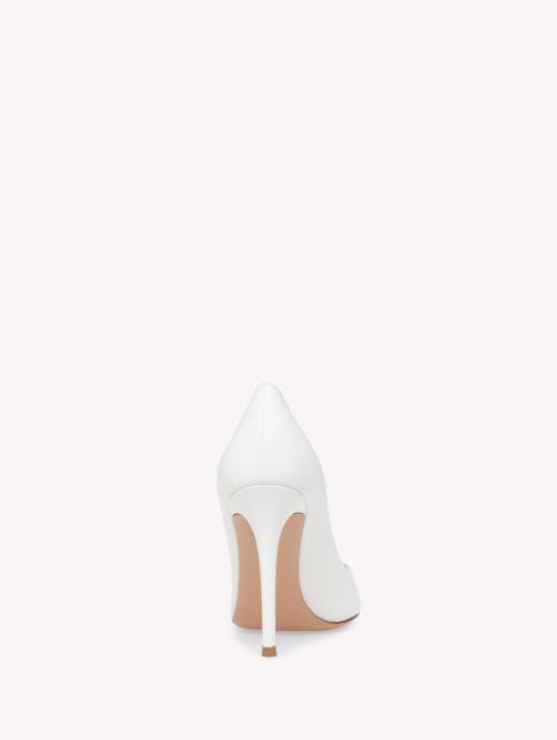 Gianvito Rossi 70mm Leather Pumps In White