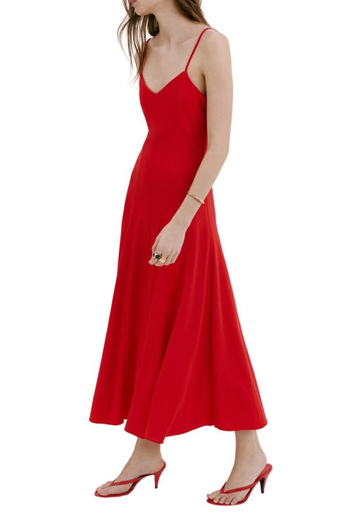 Dot Sleeveless Maxi Dress