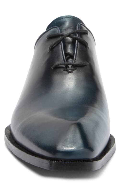 Maison Forte Director Wholecut Oxford In Blue