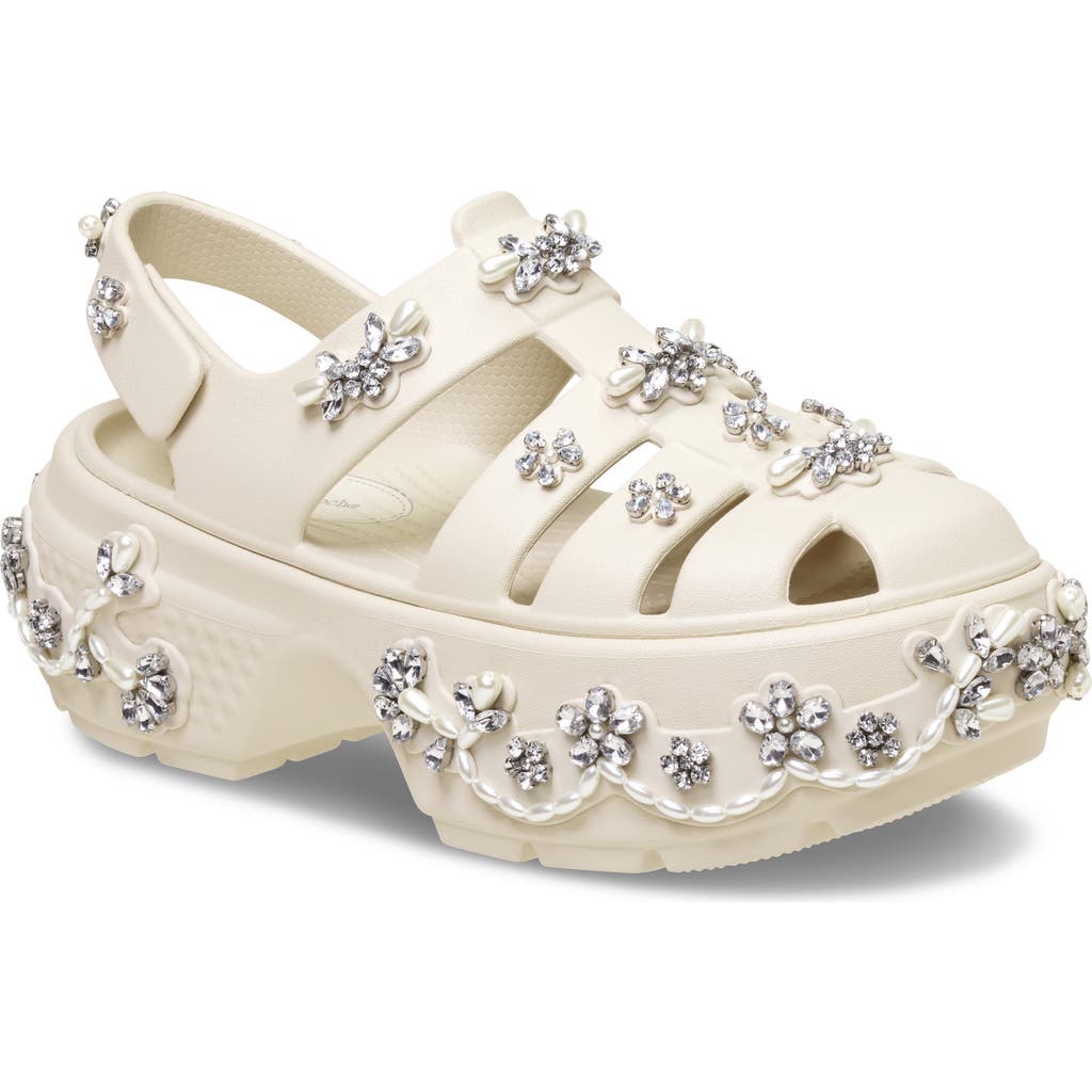 CROCS CROCS X SIMONE ROCHA STOMP PLATFORM FISHERMAN SANDAL