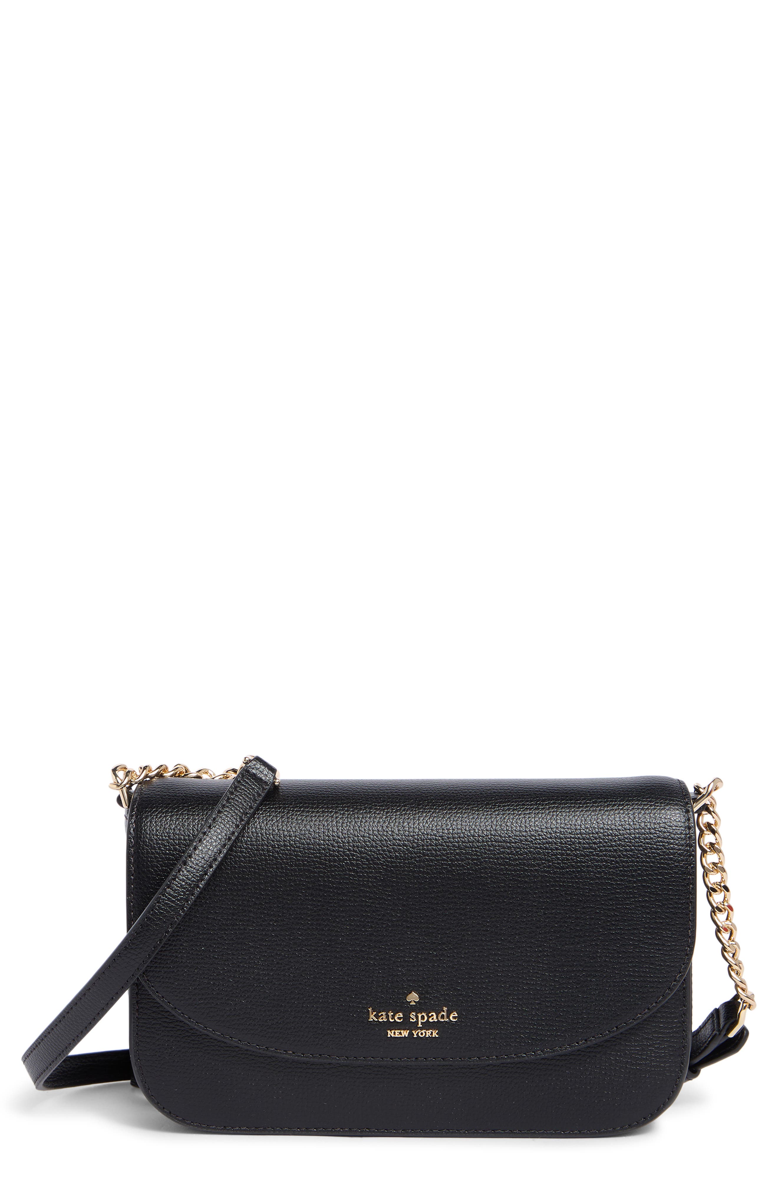 Kristi Refined Grain Leather Wallet on a Strap
