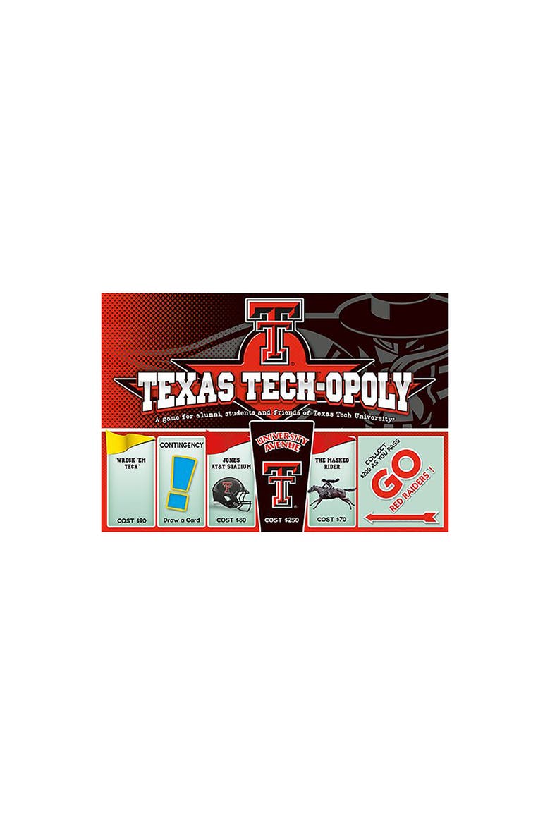 Texas Techopoly Monopoly Board Game, Alternate, color, Multicolored