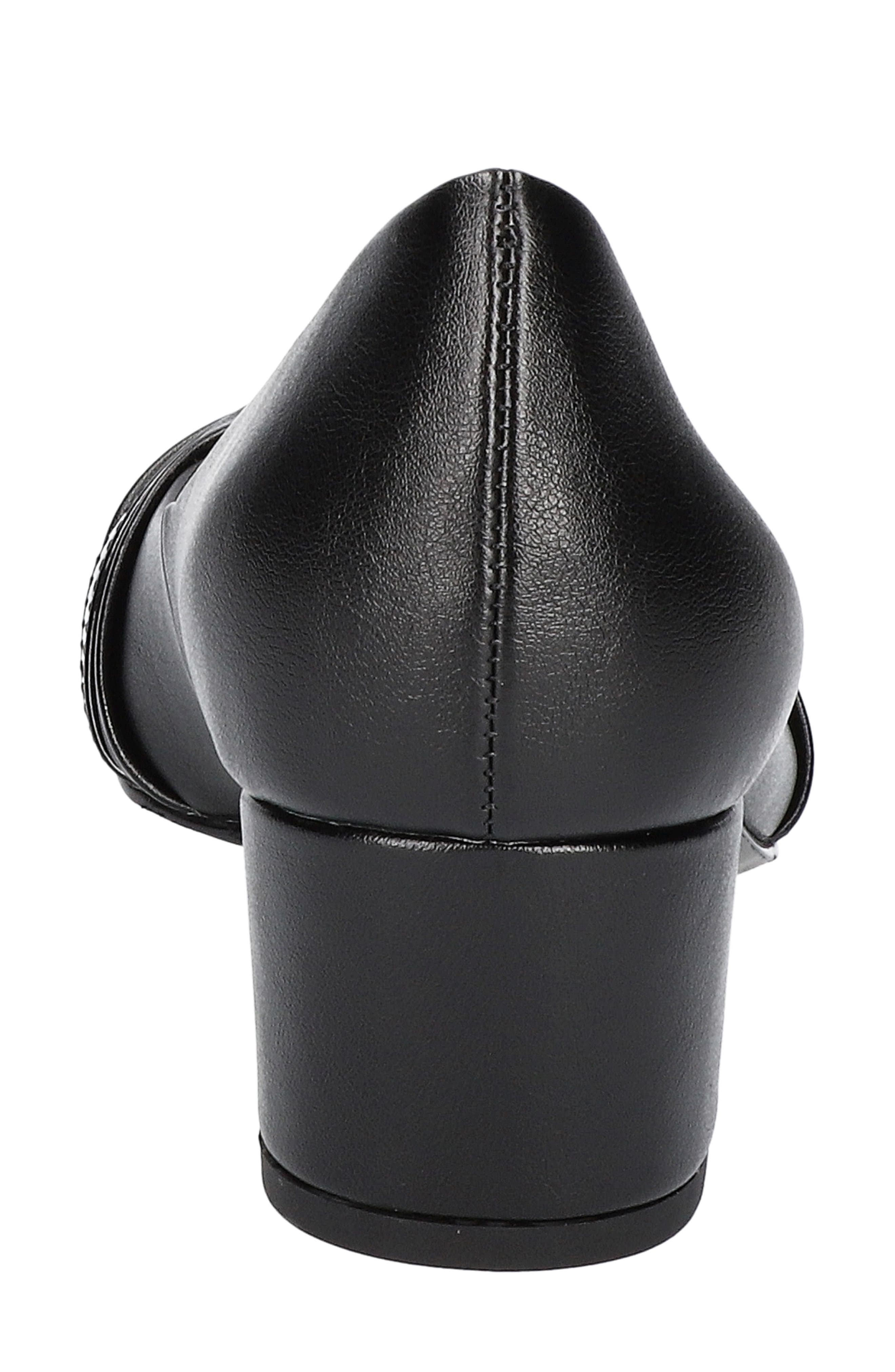 EASY STREET Millie Ruched Pump, Alternate, color, Black