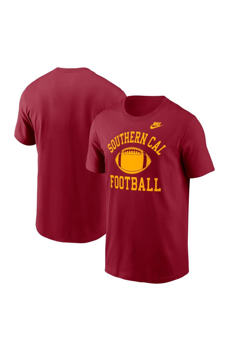 Nike Men's Nike Cardinal USC Trojans Legacy Football Icon T-Shirt, Main, color, 