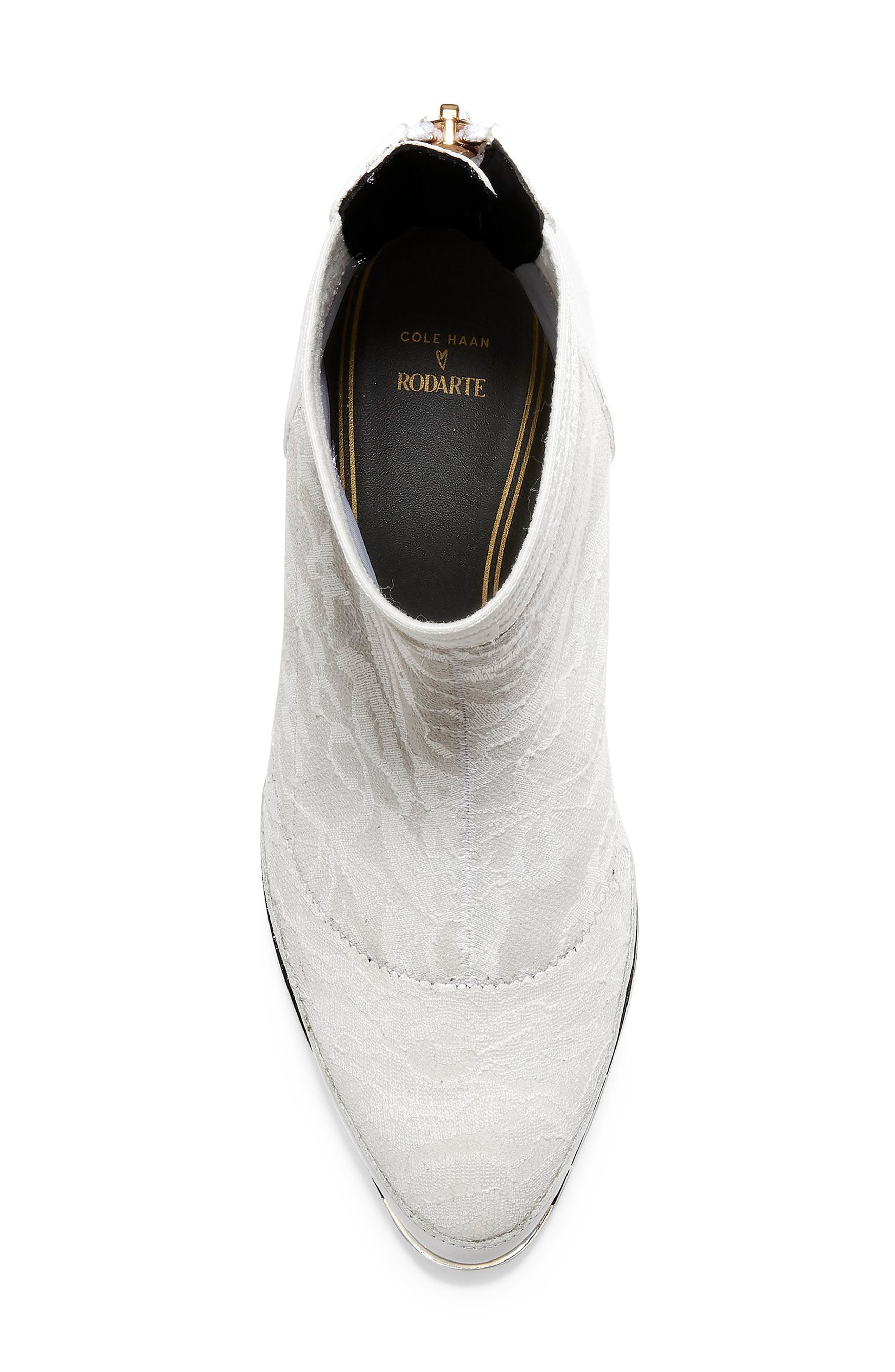 x Rodarte Sport Bootie, Alternate, color, WHITE CROC PRINT