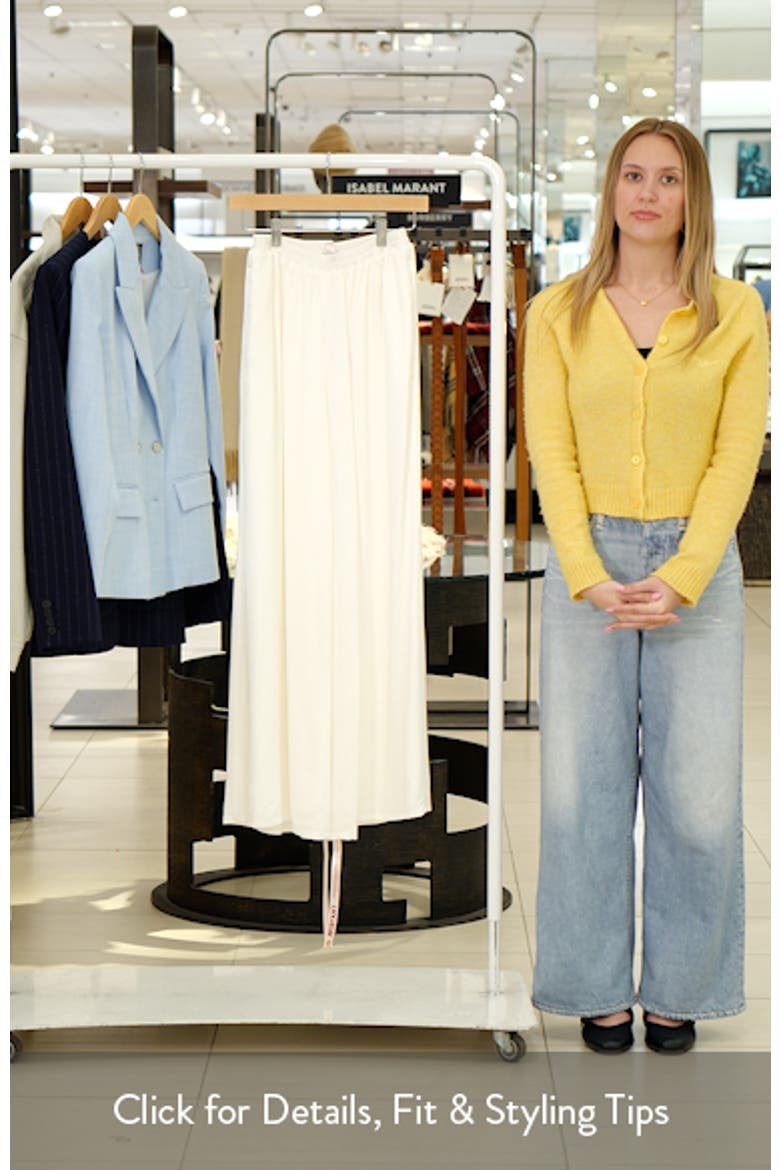 Alexa Wide Leg Pull-On Pants video