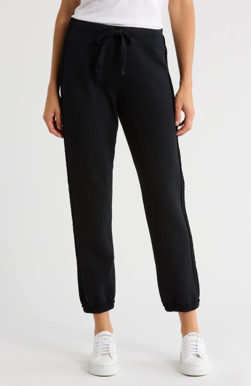 Frank & Eileen Bella Cotton Joggers In Black