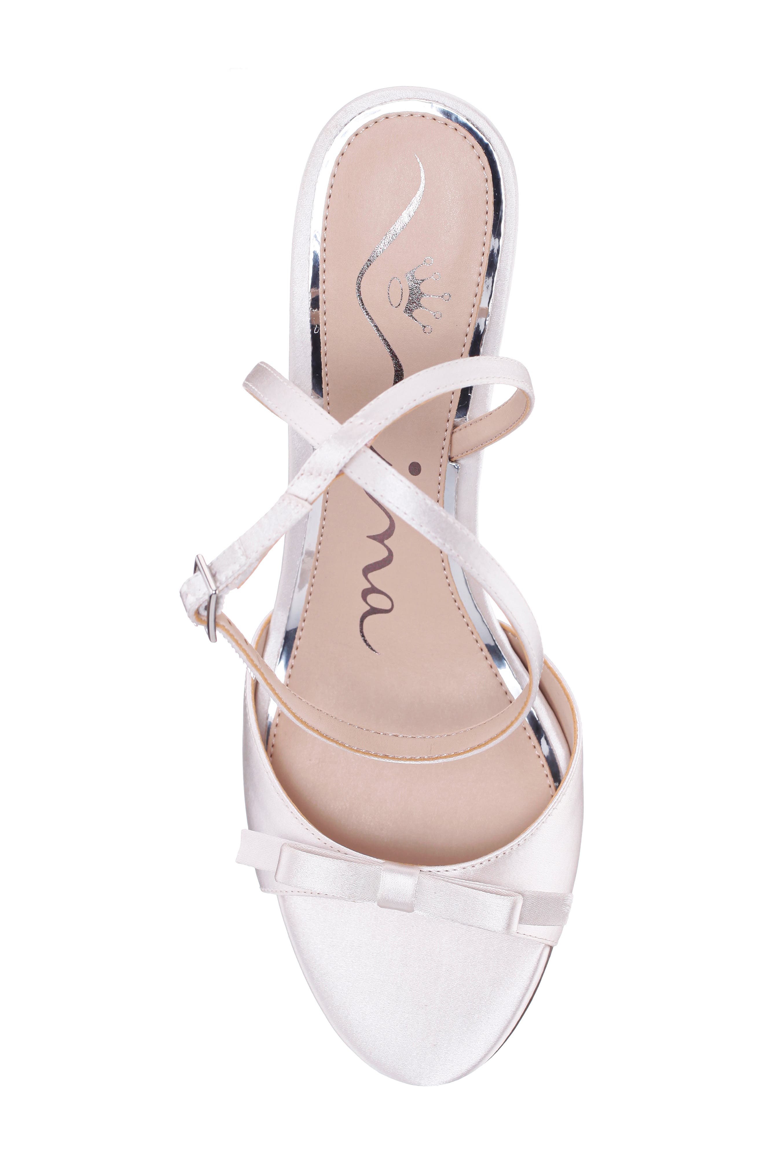 Vicci Ankle Strap Sandal, Alternate, color, IVORY