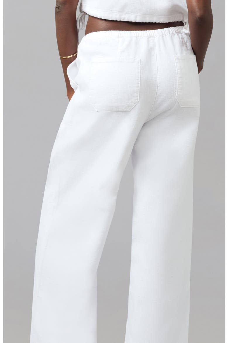 Remy Mid Rise Wide Leg Jeans, Alternate, color, WHITE