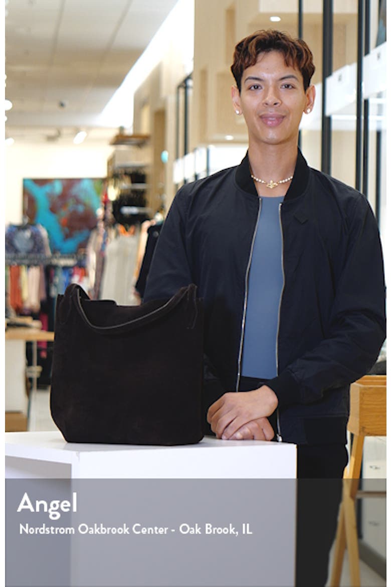 The Shopper Tote in Soft Grain Suede video
