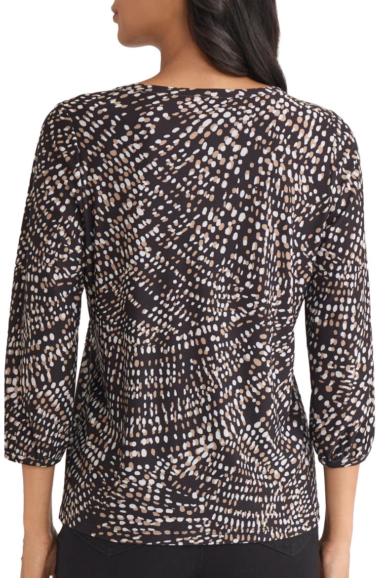 Scattered Dot Top, Alternate, color, JONES BLACK MULTI