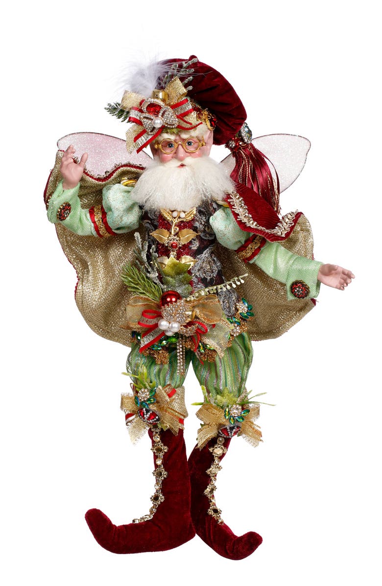 Mark Roberts Holly Jolly Fairy, Medium, Main, color, Light Green