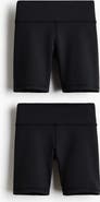 H&M 2-pack Sports Cycling Shorts With Drymove