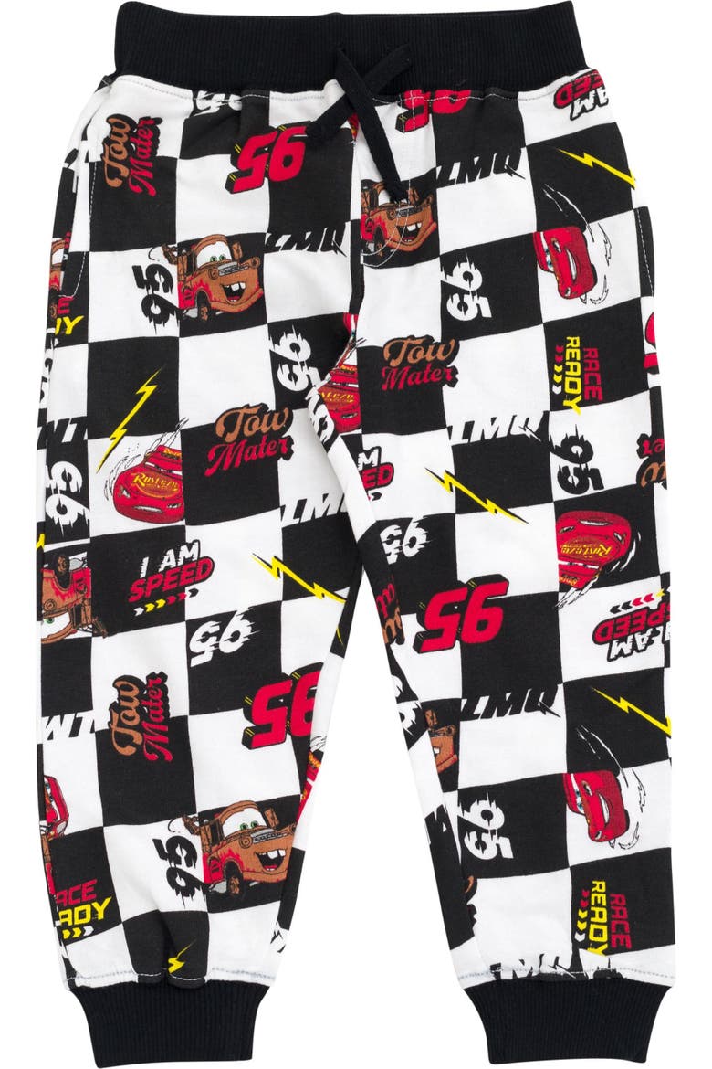 Cars 2-Piece Sweatshirt and Joggers Set, Alternate, color, McQueen Mater Black