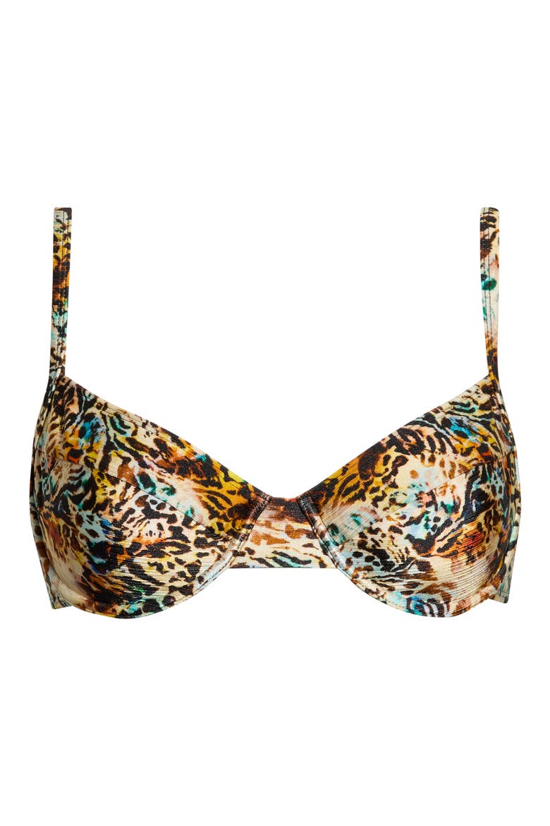 Ditzy Underwire Bikini Top, Alternate, color, SUNDAZE