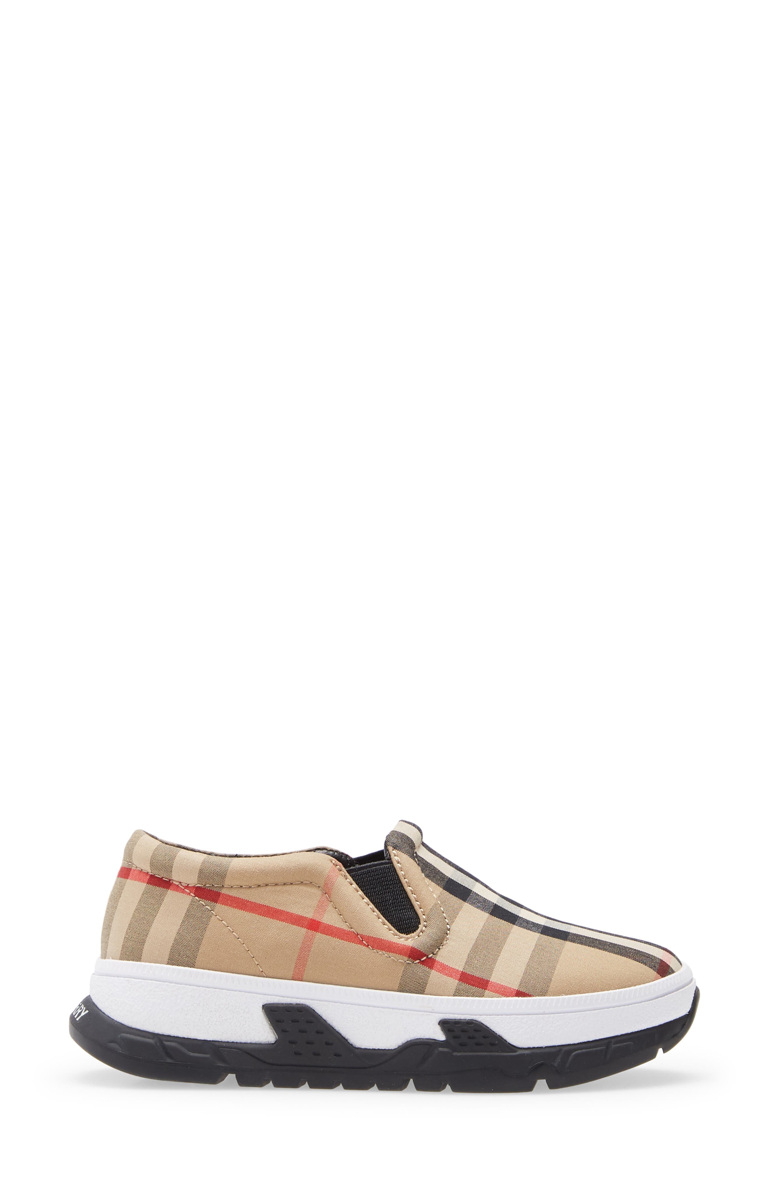 Burberry Brety Check Slip-On Sneaker, Alternate, color, 