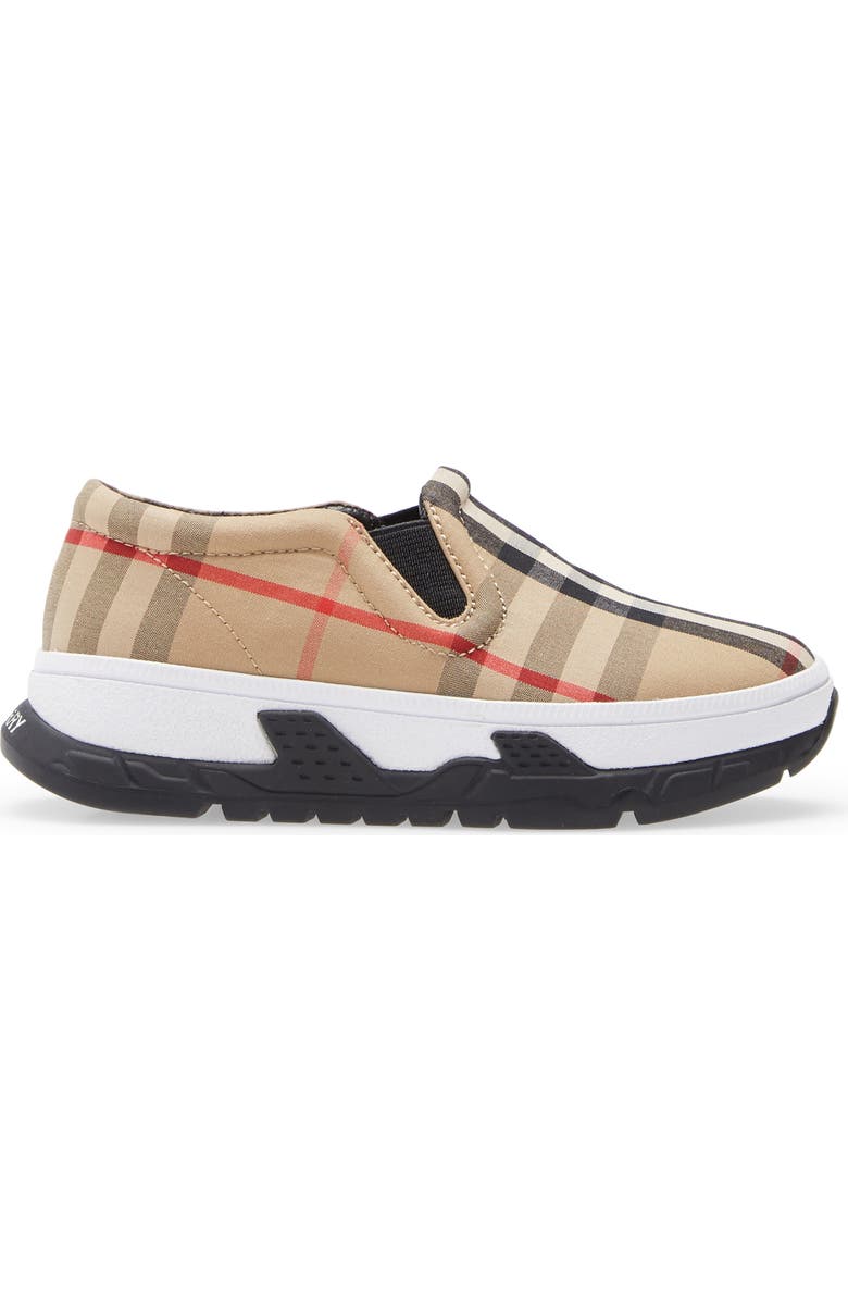 Burberry Brety Check Slip-On Sneaker, Alternate, color,