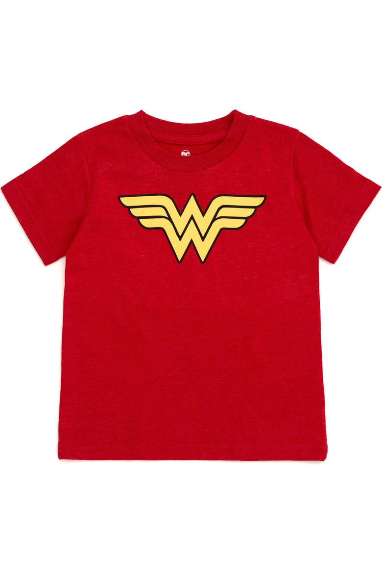 Justice League T-Shirt, Main, color, Wonder Woman Scarlet