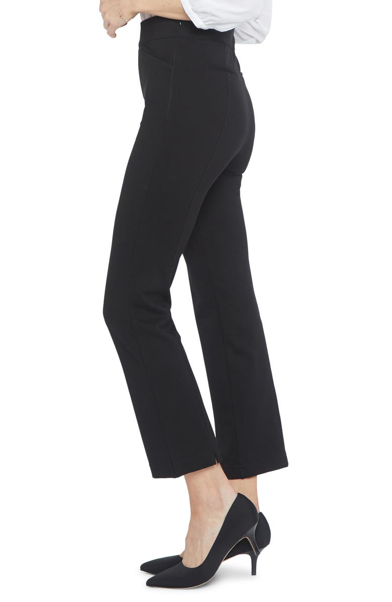 NYDJ Crop Straight Leg Pants, Alternate, color, Black