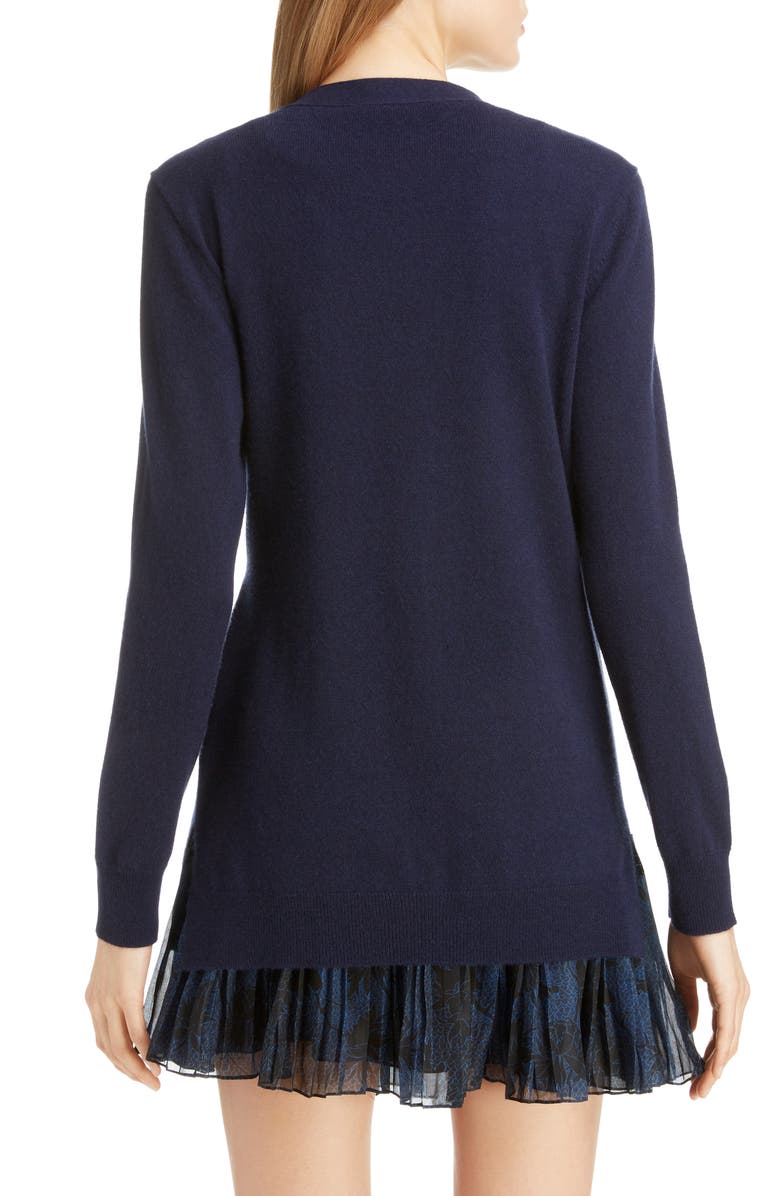 Chloé Cashmere Tie Cardigan, Alternate, color,