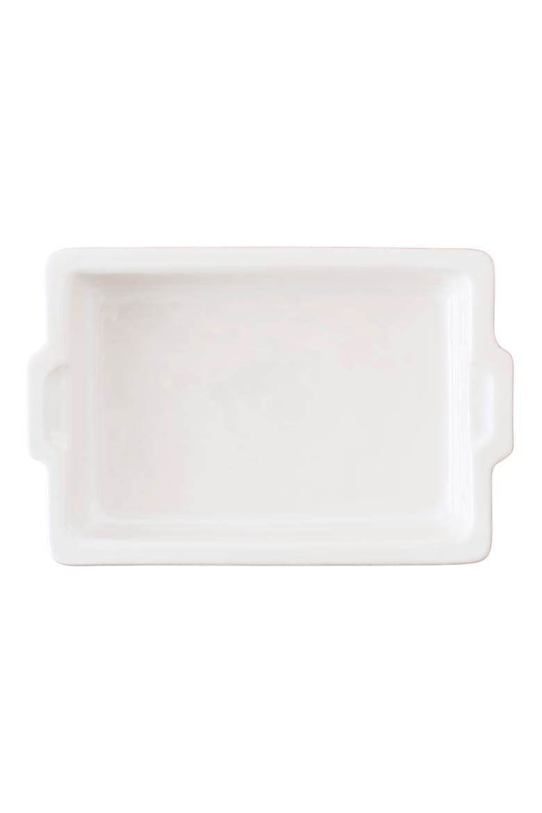 Puro Large Ceramic Baking Dish, Alternate, color, WHITEWASH