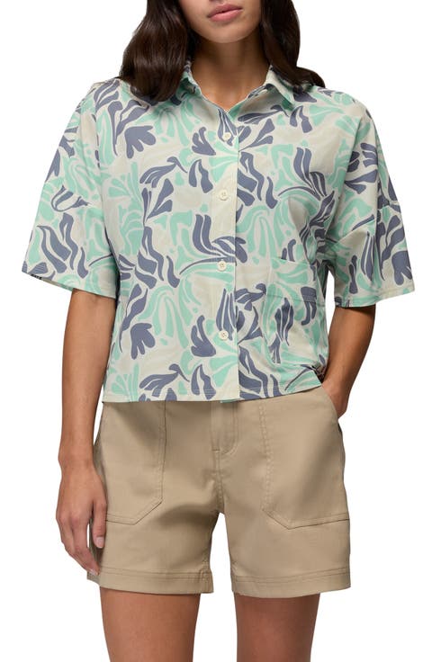 Railay Crop Button-Up Shirt