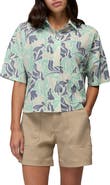 prAna Railay Crop Button-Up Shirt