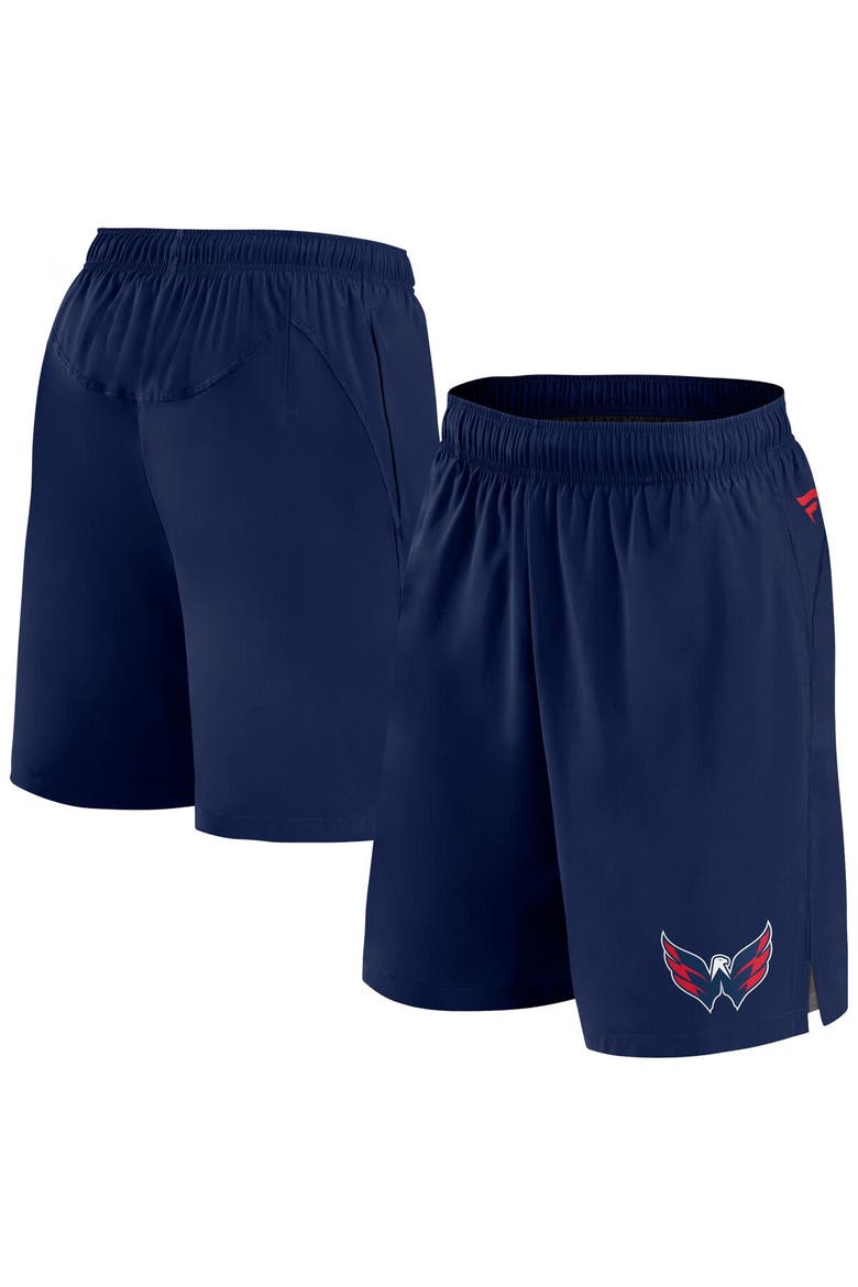 Men's Fanatics Branded  Navy Washington Capitals Authentic Pro Tech Shorts, Main, color, Navy