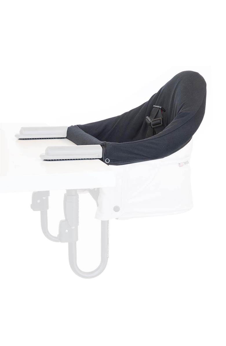 Guzzie and Guss Perch Seat Liner | Protective Cover for Perch Hook-on Highchair. Machine Washable, Main, color, Black