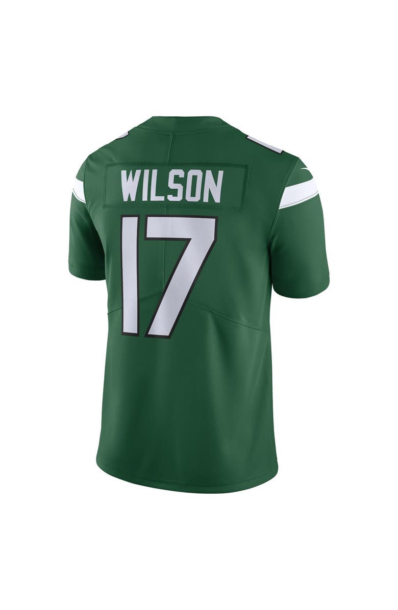 Nike Men's Nike Garrett Wilson Gotham Green New York Jets Vapor Untouchable Limited Jersey, Alternate, color, 