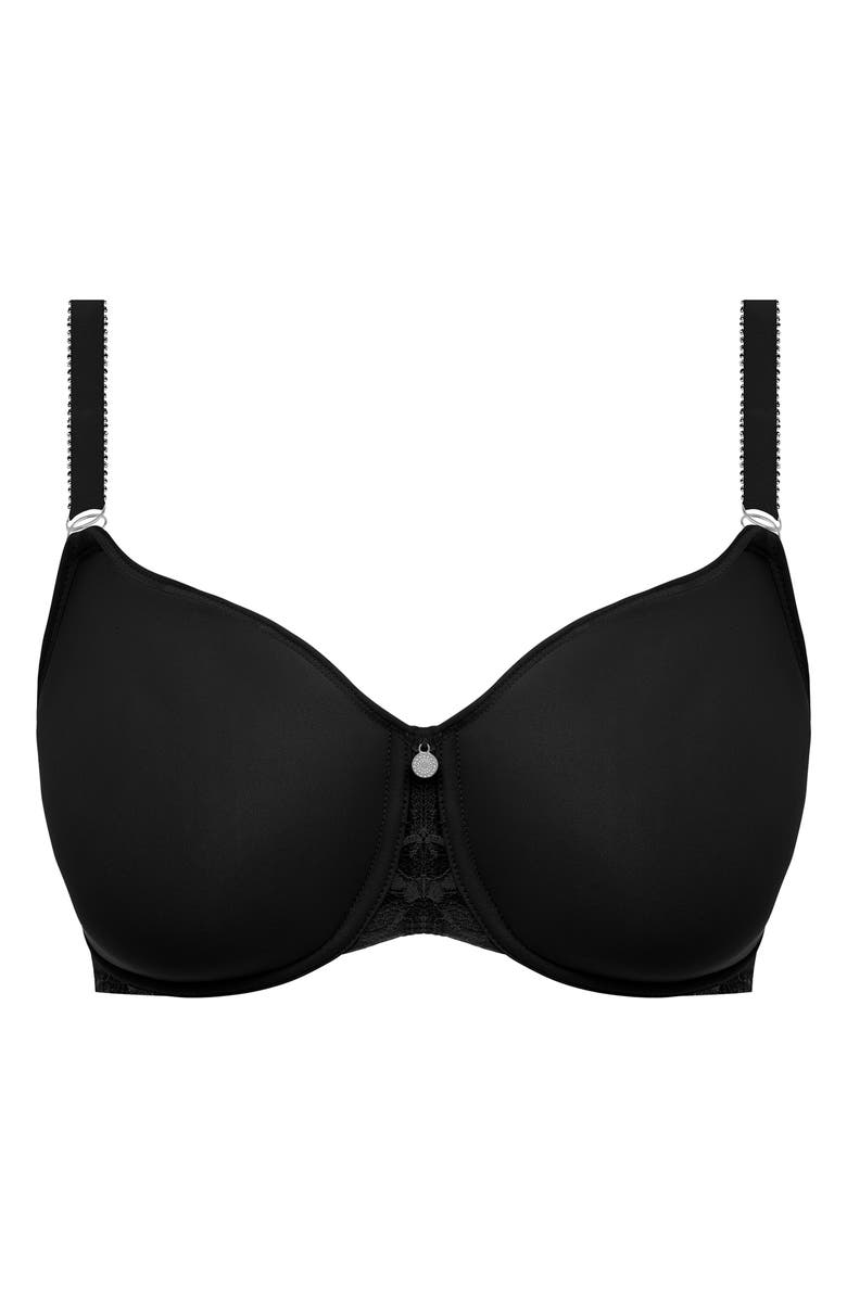 Fantasie Reflect Underwire Contour Bra, Alternate, color, Black