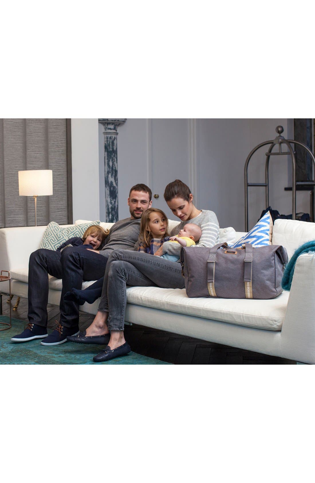 Storksak Travel Duffel with Hanging Organizer, Alternate, color, 